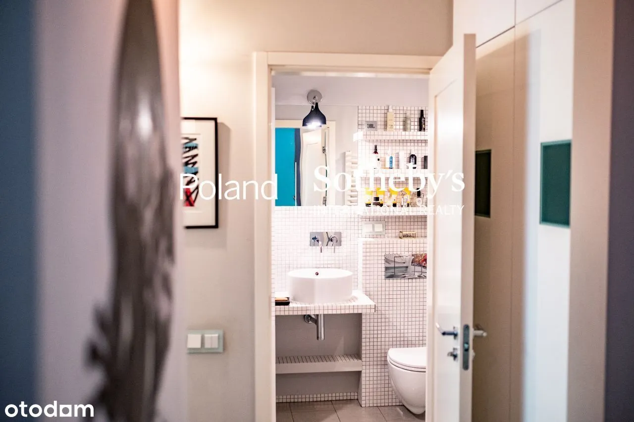 Nowoczesny apartament z ogrodem na Saskiej Kępie