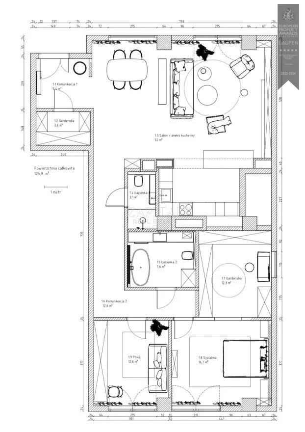 Apartament najwyższej klasy 