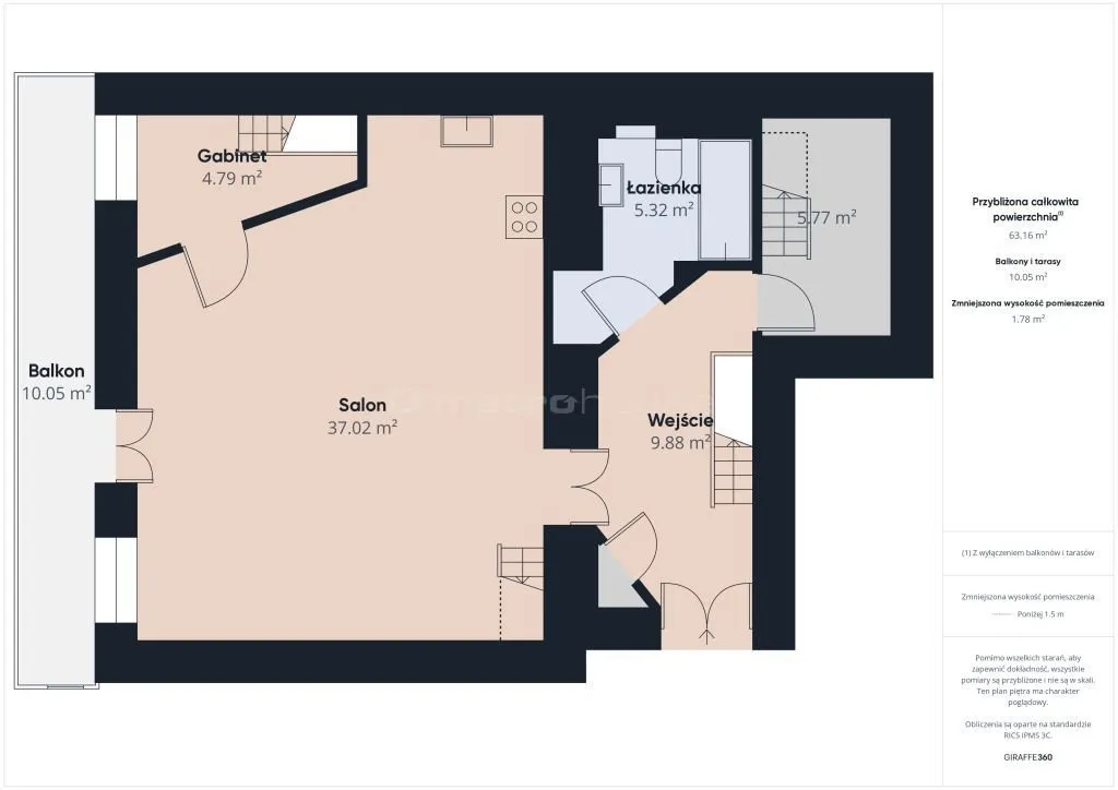 Sprzedam mieszkanie trzypokojowe: Warszawa Śródmieście , ulica Al. Jerozolimskie, 60 m2, 1990000 PLN, 3 pokoje - Domiporta.pl