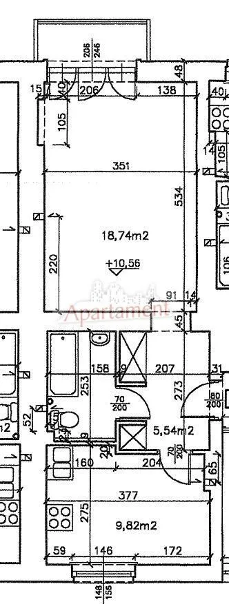 Metro Centrum 150m, balkon, dwustronne, po remonci