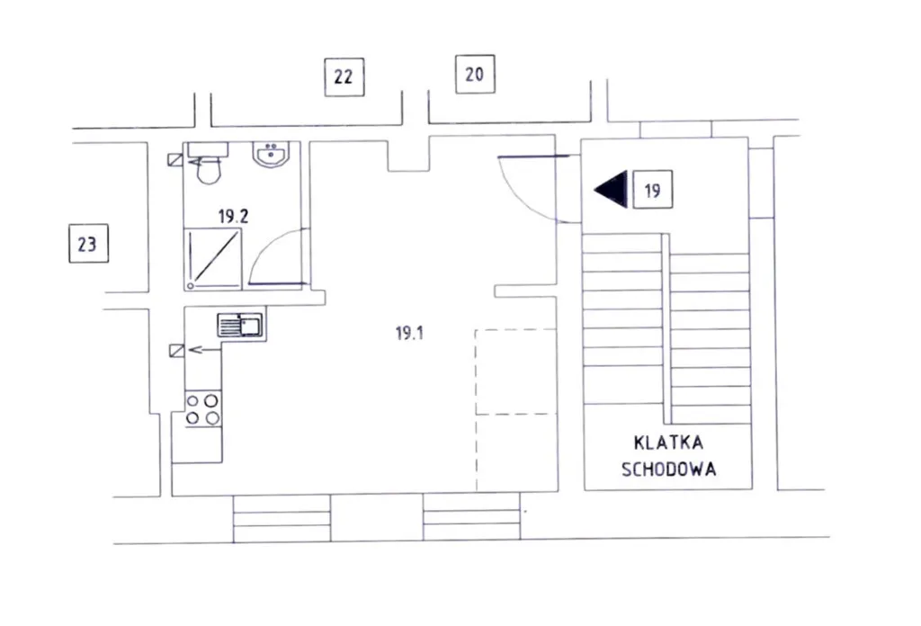 Kawalerka 28m2, Targówek, Oliwska 3A parking NR 19 