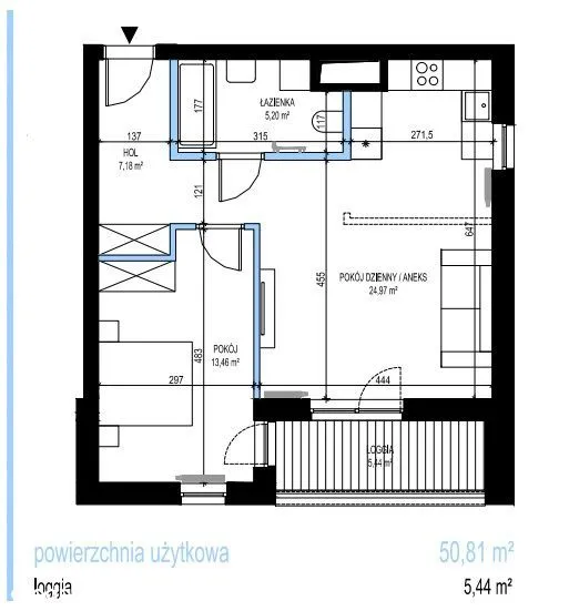 Mieszkanie 2 pokoje 50m2, Garaż, Bielany