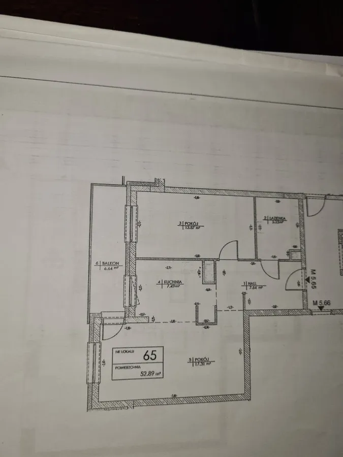 Sprzedam bezpośrednio wykończone mieszkanie na Lazurowej - 52,89m2 