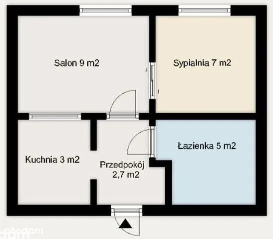 2 pok., ul. Chłodna || 15 PIĘTRO, po remoncie