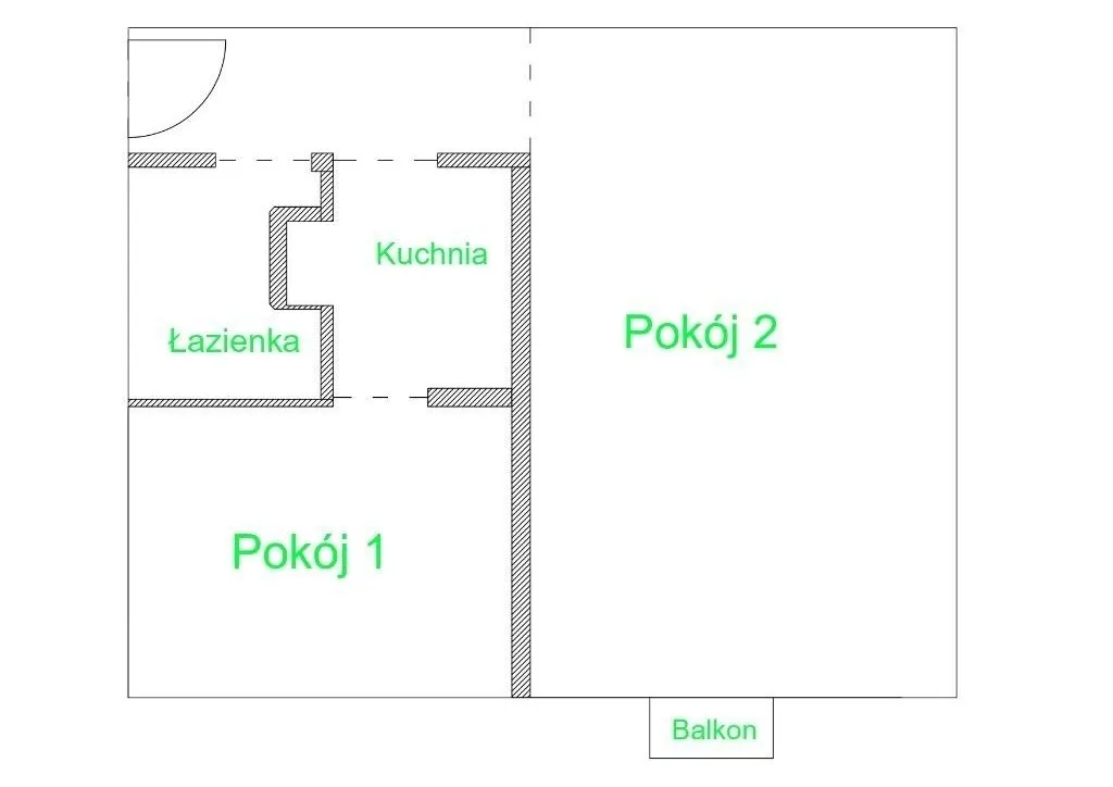 Mieszkanie 2 pokoje Stare Bielany bezpośrednio