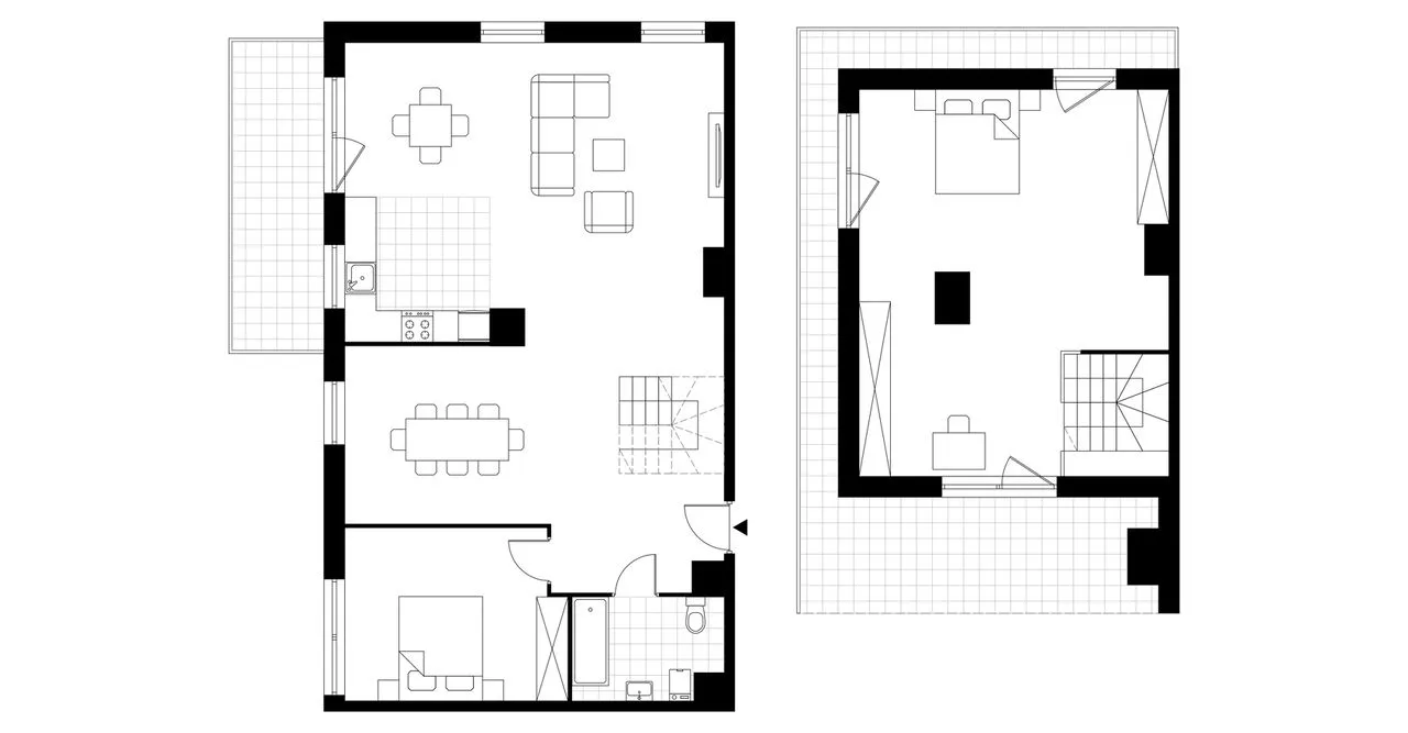 3-pokojowe mieszkanie 126m2 + taras