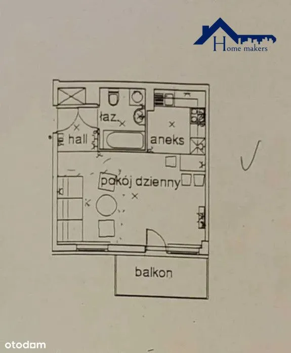 Sprzedam kawalerkę: Warszawa Białołęka , ulica Pasłęcka, 32 m2, 485000 PLN, 1 pokój - Domiporta.pl