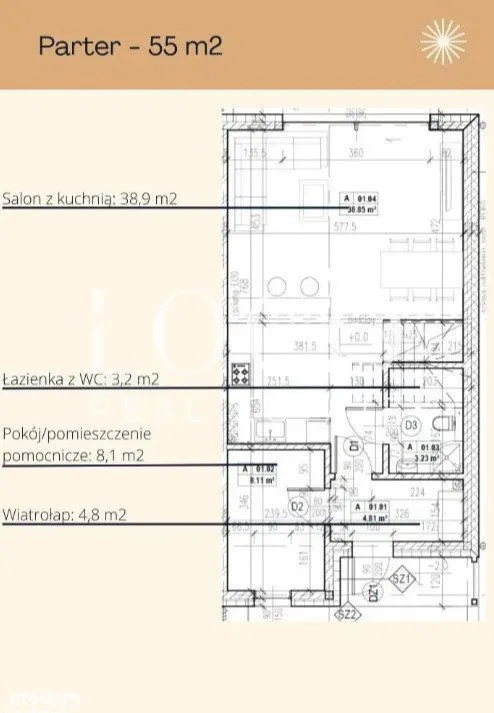 Urocze segmenty 150 m2 z ogródkiem