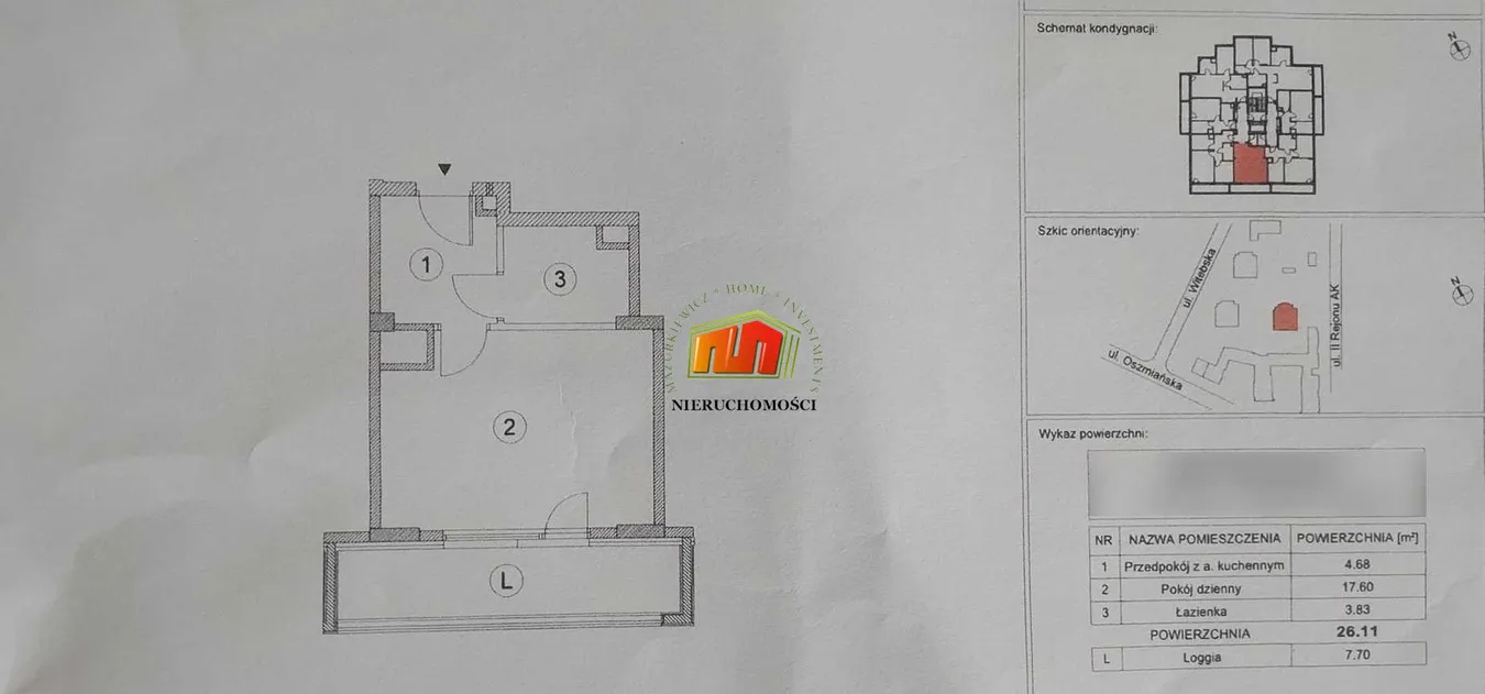 Mieszkanie do wynajęcia, 26 m², 1 pokój Warszawa Targówek 