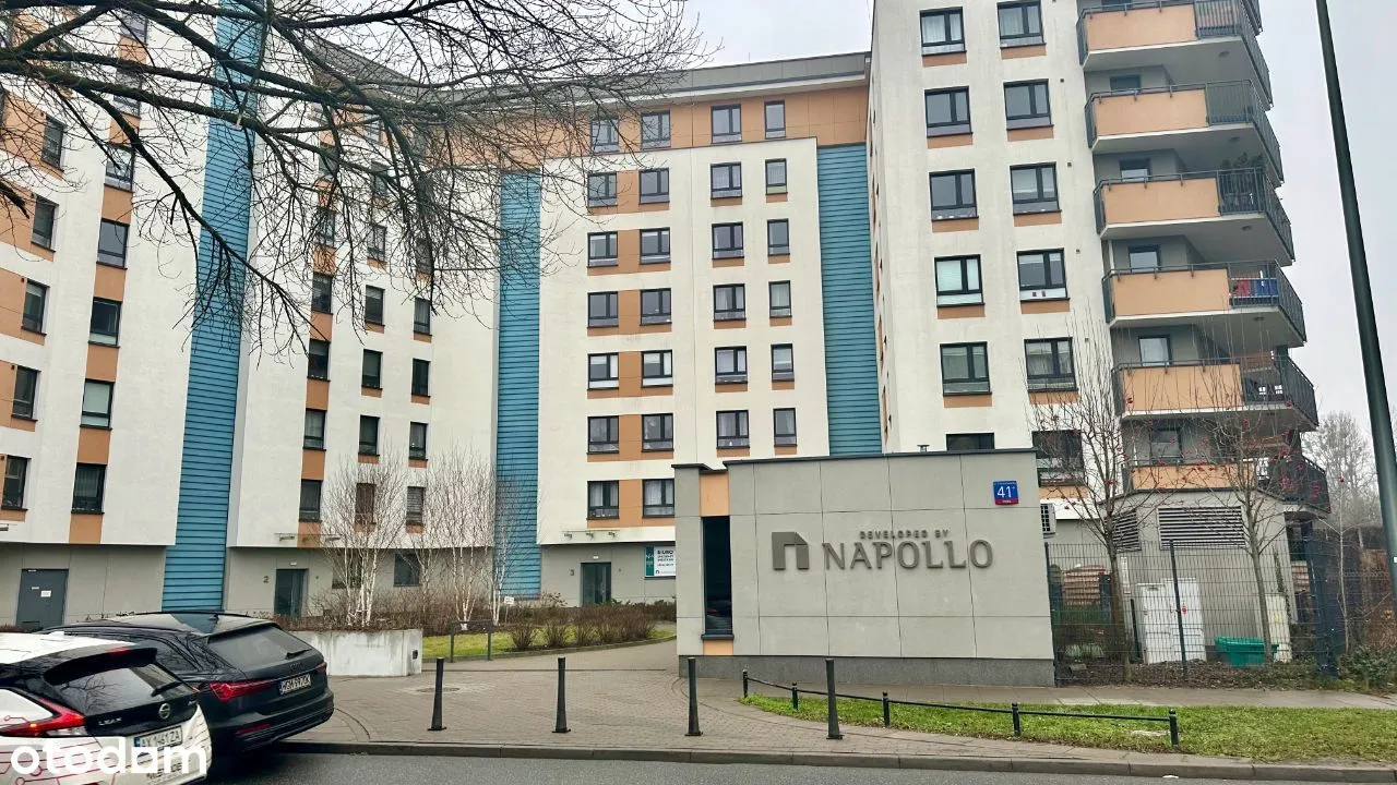 Apartament na Mokotowie, nowy budynek, urządzony