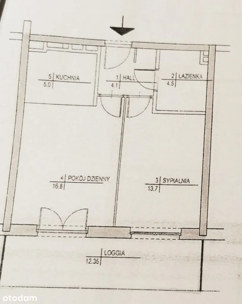 2-pok. 44 m2 komórka i miejsce parkingowe