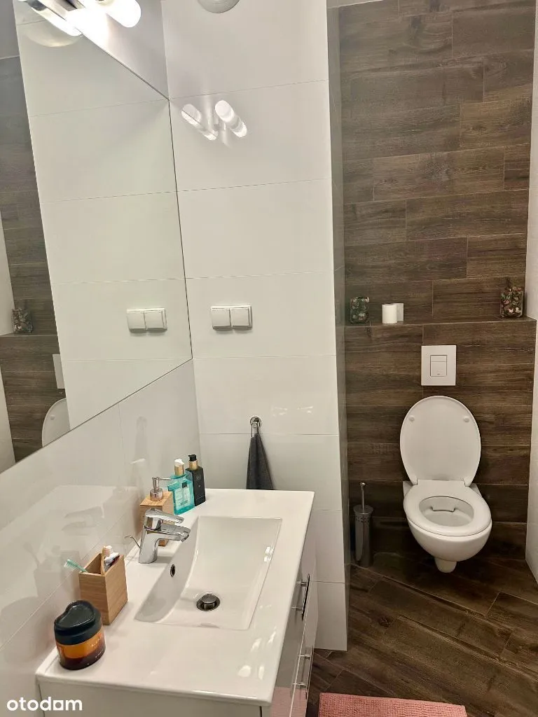 Apartament na Mokotowie, nowy budynek, urządzony