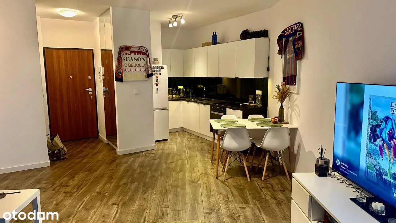 Apartament na Mokotowie, nowy budynek, urządzony