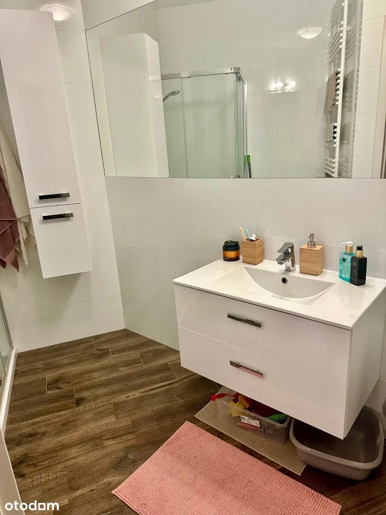 Apartament na Mokotowie, nowy budynek, urządzony