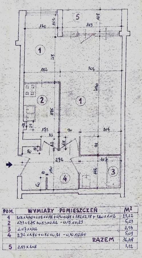 Mieszkanie w otoczeniu parku/ Solec, Al. 3 Maja 