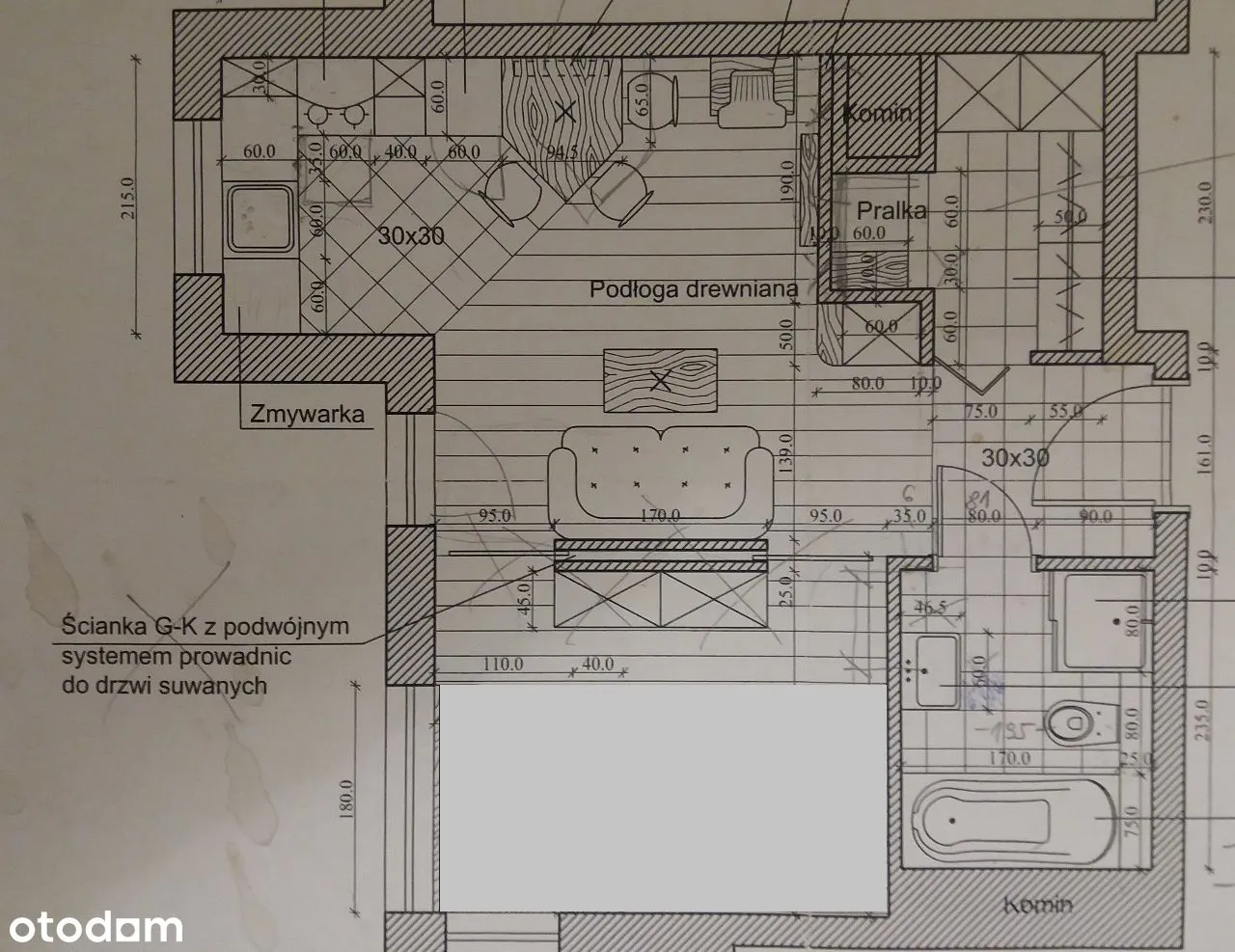 Ursynów / Jastrzębowskiego / dwupokojowe / 38m2