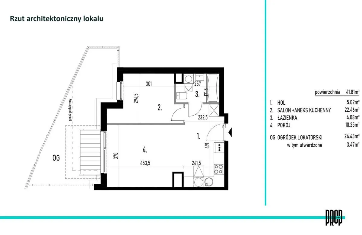 Targówek, 2Pok., Tylko 602Tys.zł, Ogród Ponad 24M2