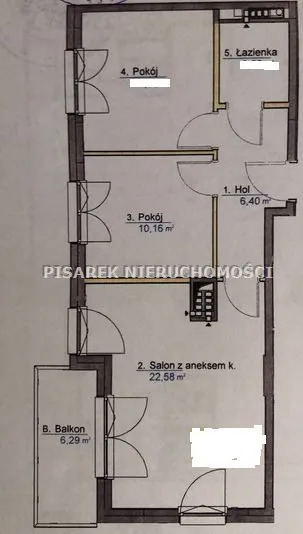 Mieszkanie do wynajęcia, 55 m², 3 pokoje Warszawa Mokotów Siekierki 