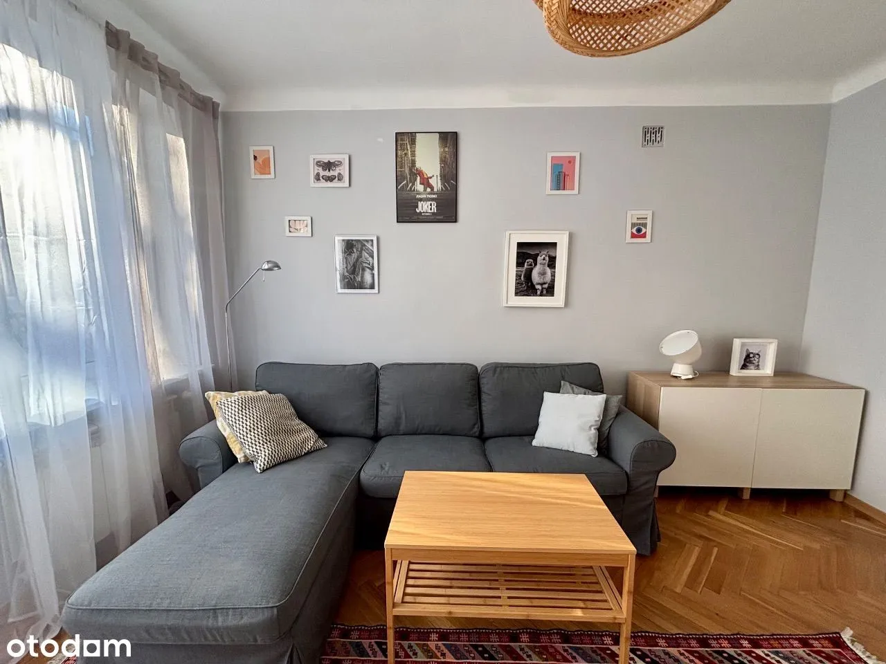 44m2, 2 pokoje, osobna kuchnia, balkon, piwnica