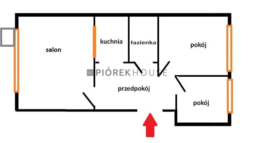 3-pokojowe mieszkanie na Bielanach 