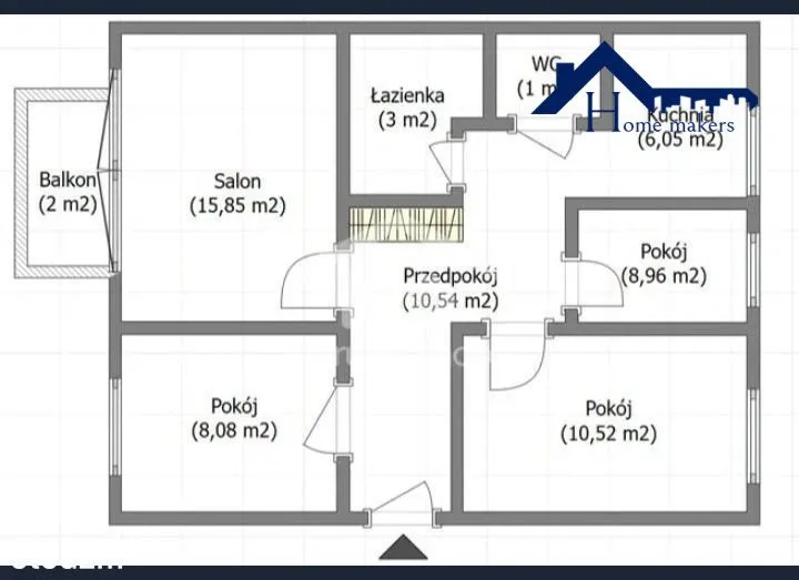 Sprzedam mieszkanie czteropokojowe : Warszawa , ulica Barcelońska, 64 m2, 859000 PLN, 4 pokoje - Domiporta.pl