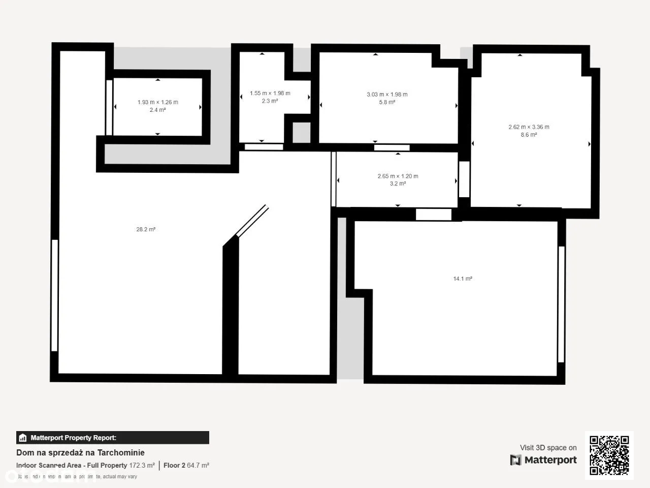 Bezpośrednio sprzedam 176 m² dom, segment skrajny