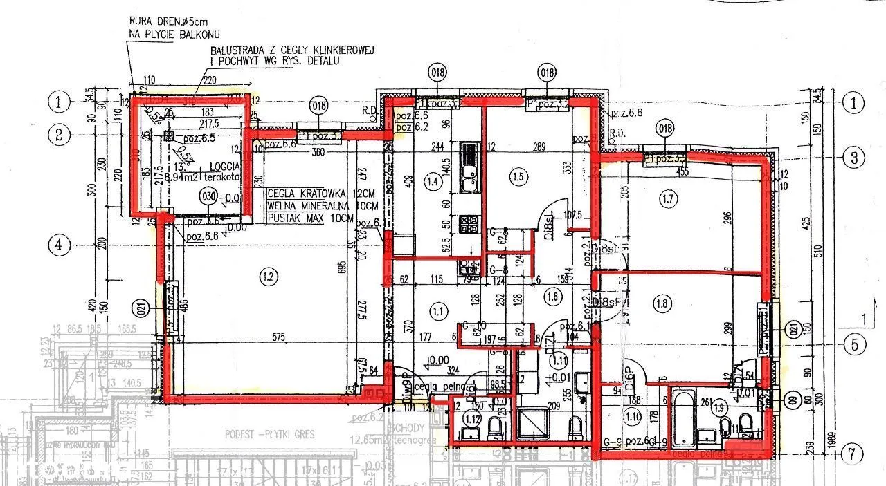 Mieszkanie, 116 m², Warszawa