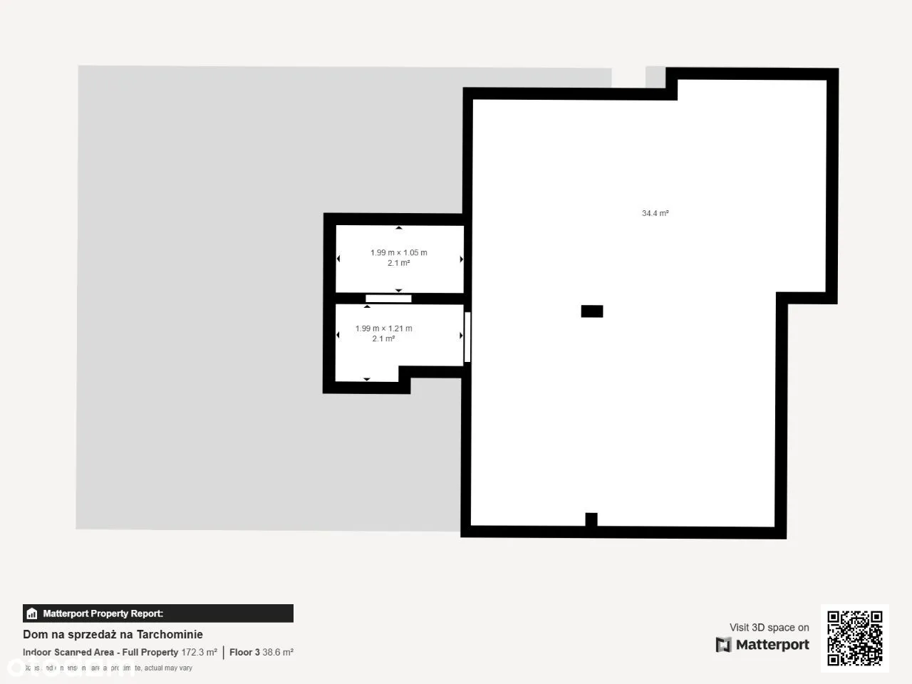 Bezpośrednio sprzedam 176 m² dom, segment skrajny