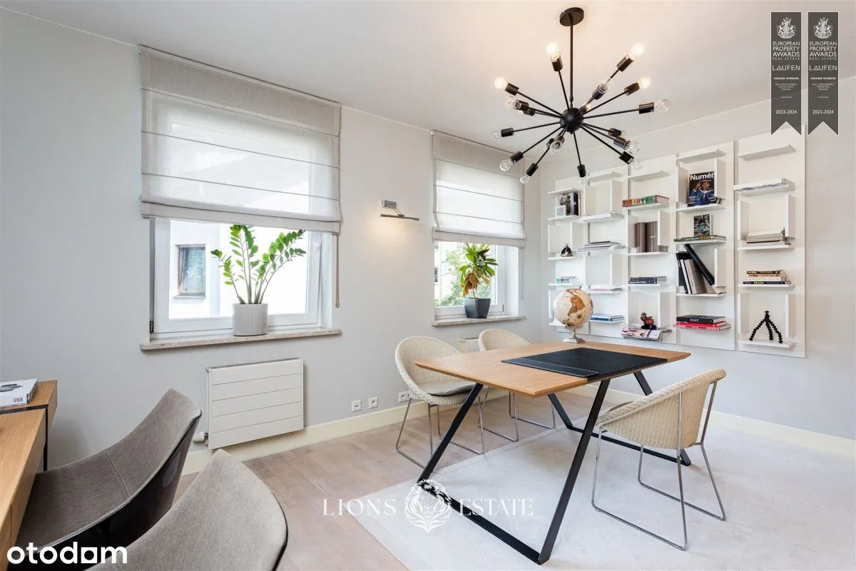 Apartament z oranżerią w Sadach Żoliborskich 