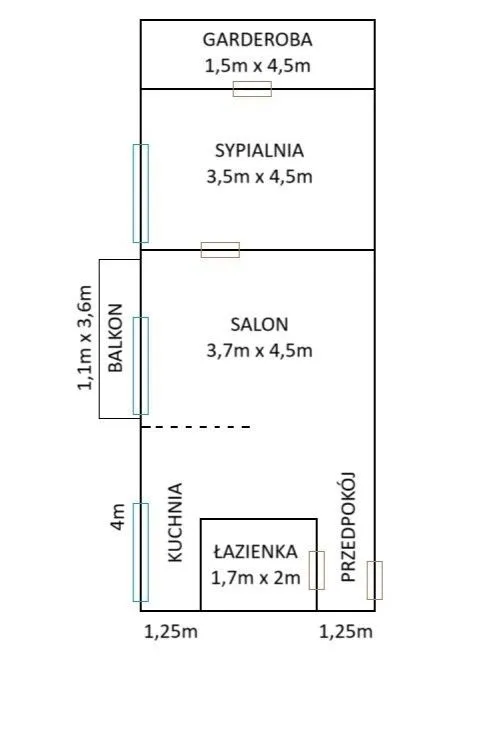 2pok.|56m2|balkon|piwnica|bezpośrednio