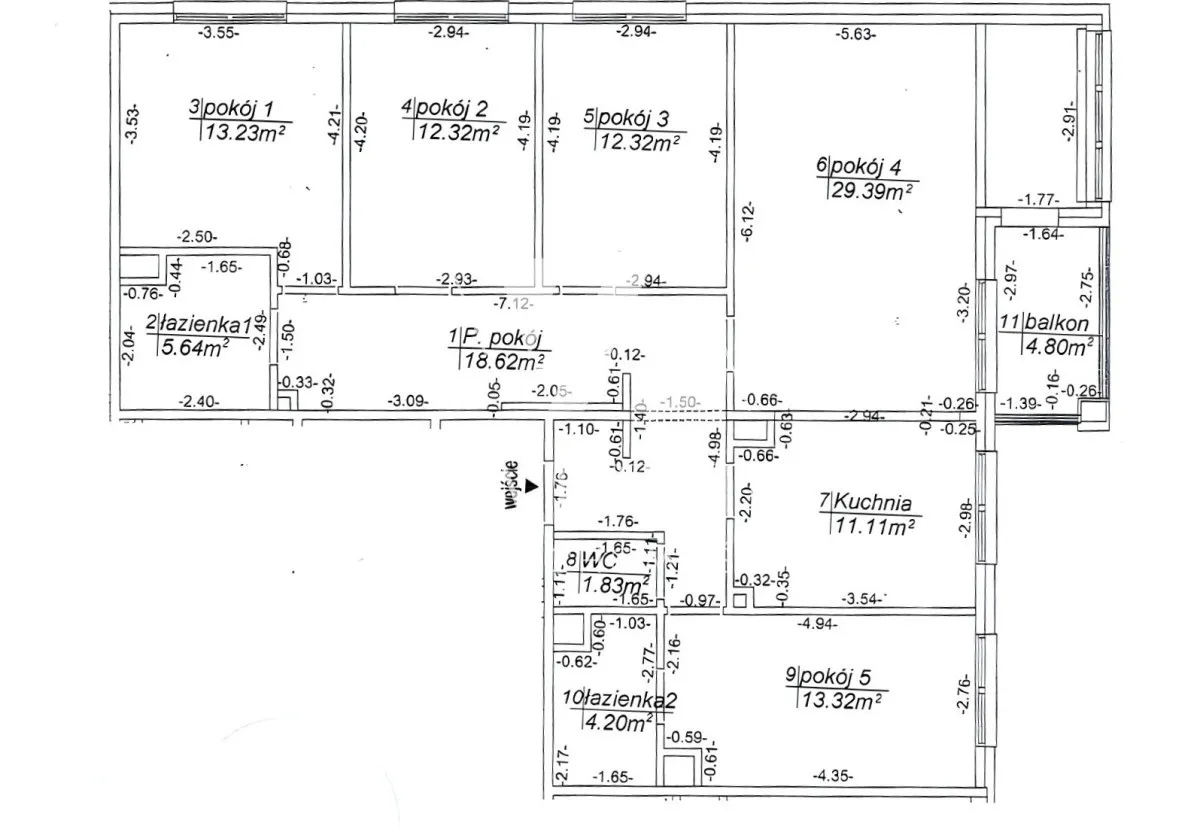 Mieszkanie na sprzedaż, 121 m², 4 pokoje Warszawa Ursynów 