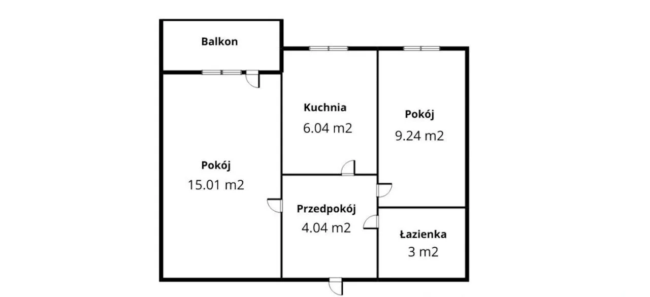 Dwupokojowe mieszkanie przy parku | METRO