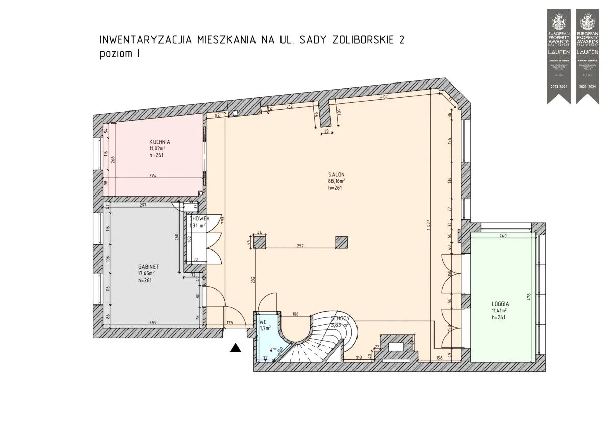 Apartament, ul. Sady Żoliborskie