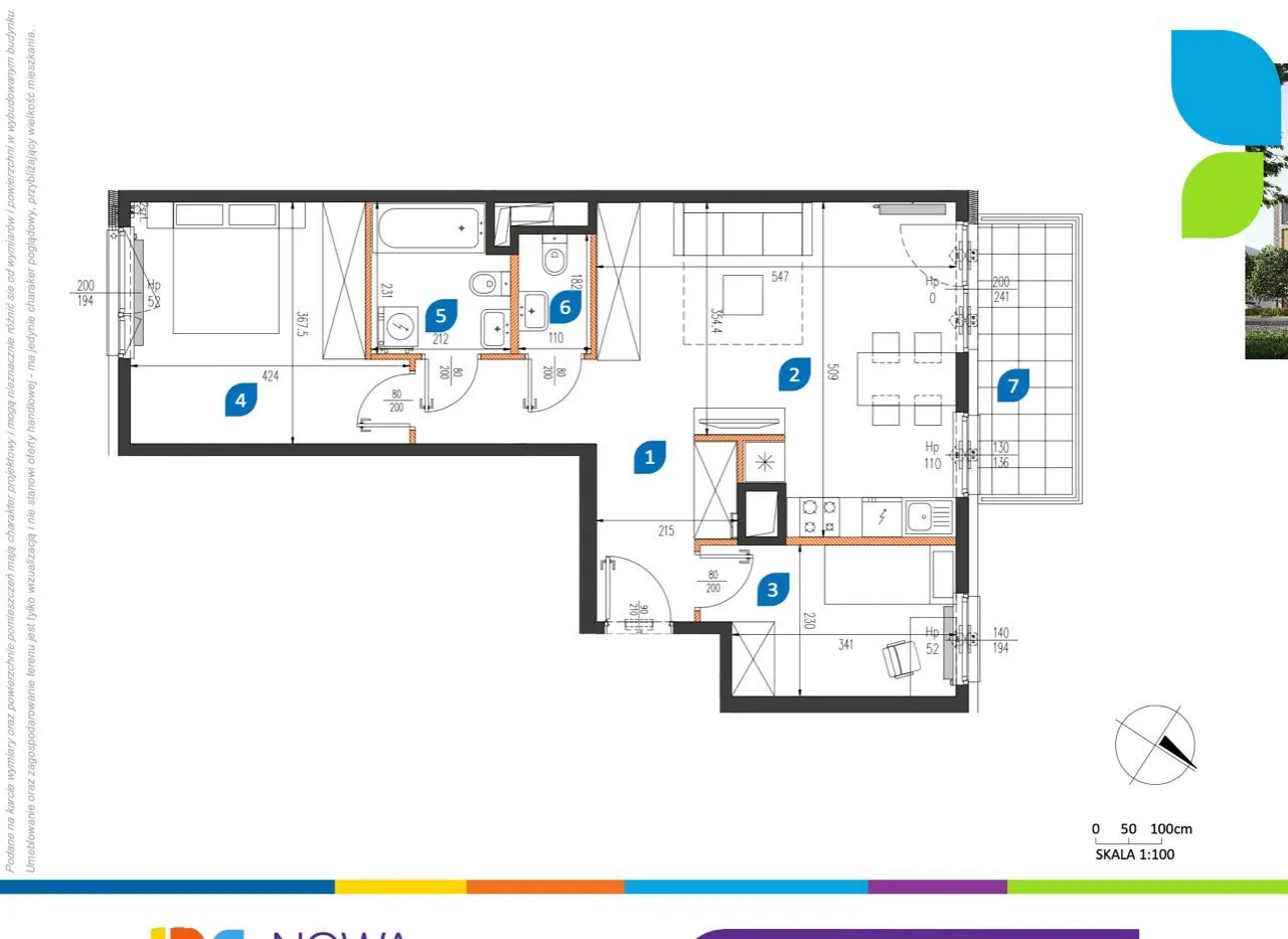 Luksusowy apartament 3 pokojowy na Mokotowie