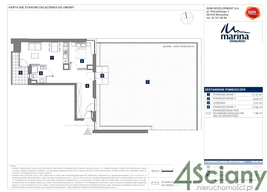 Apartament, ul. Białej Floty