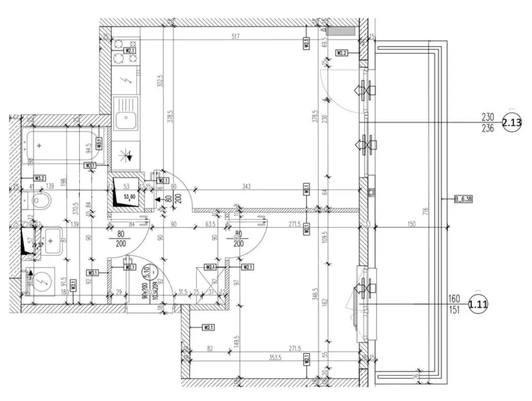 2-Pokoje | 42 m² | Park Żerański | Krzyżówki