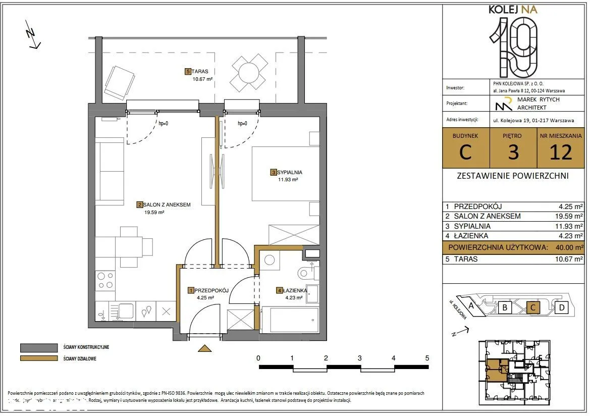 BEZPOŚREDNIO – Apartament – 2 pokoje w Centrum