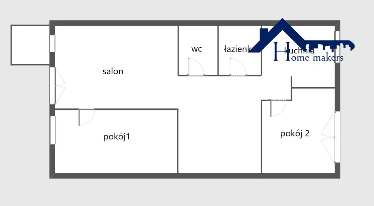 Sprzedam mieszkanie trzypokojowe: Warszawa Targówek Bródno , ulica Łojewska, 47 m2, 669000 PLN, 3 pokoje - Domiporta.pl