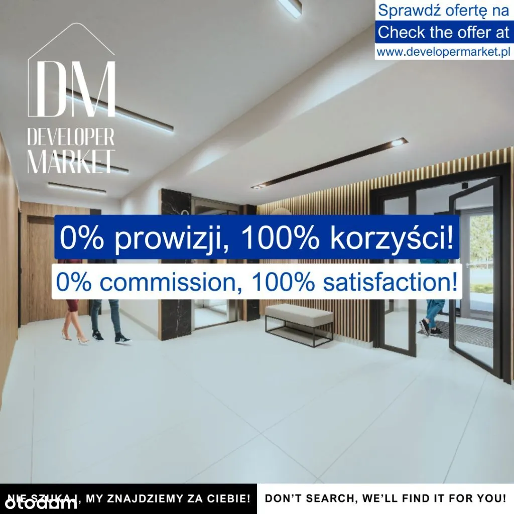 4 pokje z DeveloperMarket 0% prowizji