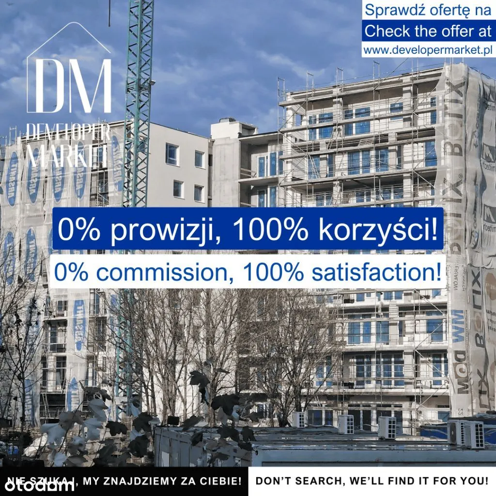 gotowe 3 pokoje, Mokotów, KUP z DeveloperMarket 0%