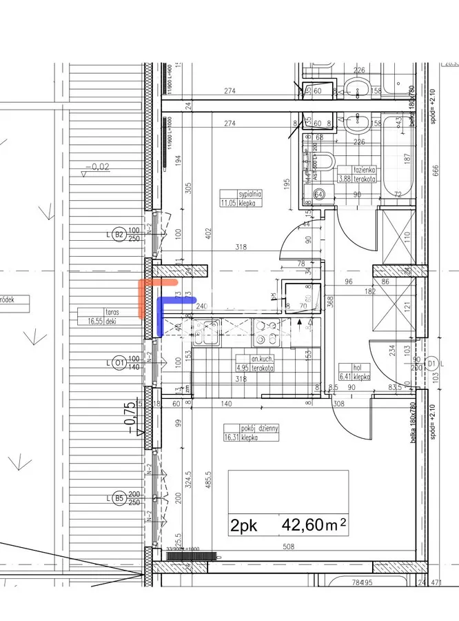 APARTAMENT / WOLA (Centrum) / taras + ogródek 