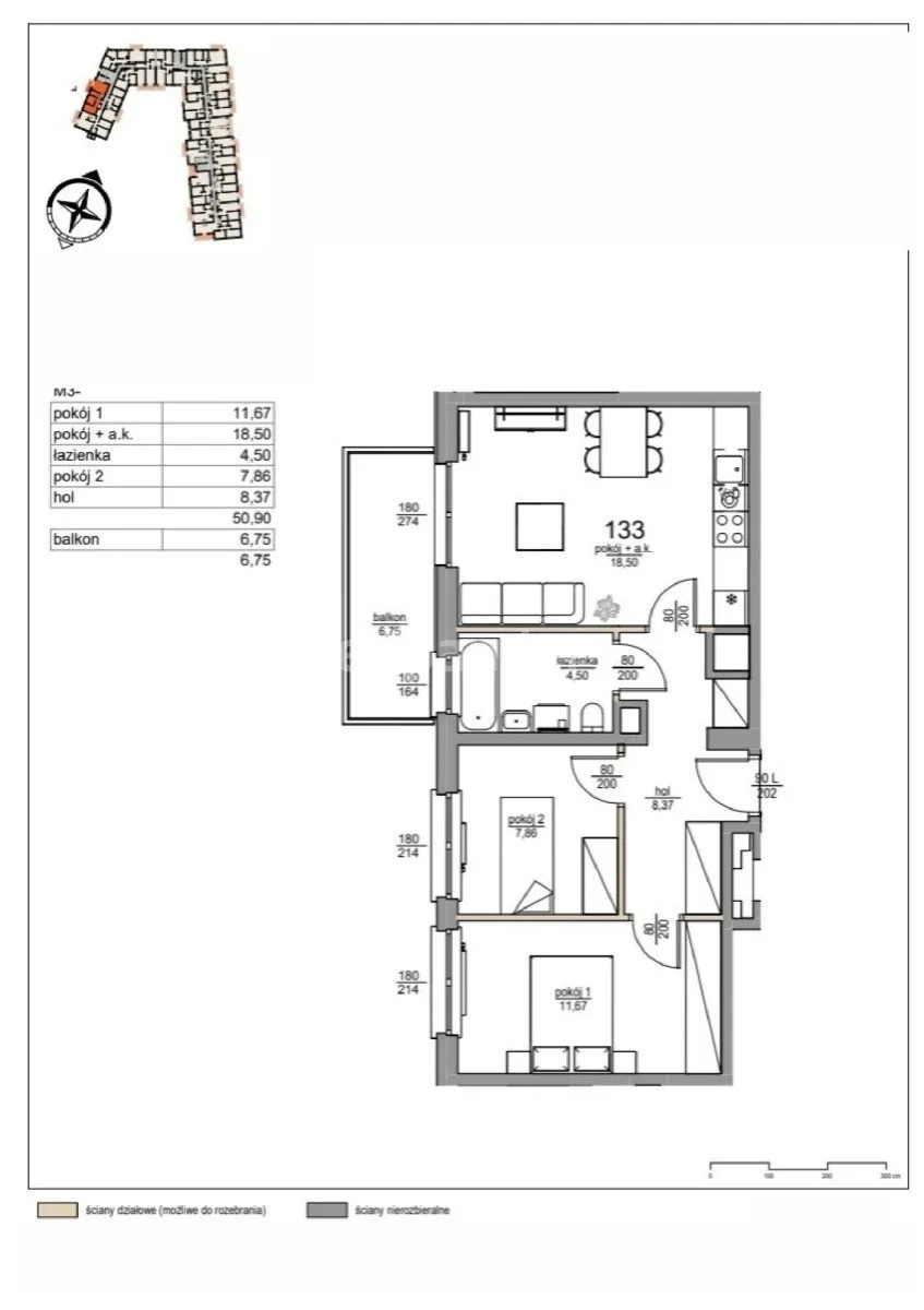 Sprzedam mieszkanie trzypokojowe: Warszawa Targówek , 51 m2, 795000 PLN, 3 pokoje - Domiporta.pl