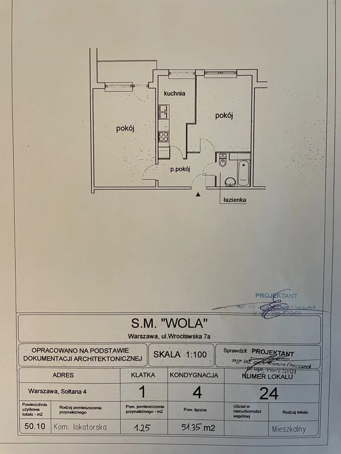 Bemowo, dwupokojowe 50m2, Sołtana, do zamieszkania 