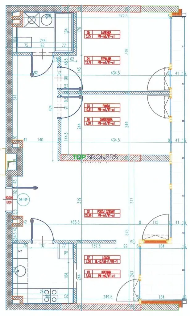 Wynajmę mieszkanie trzypokojowe: Warszawa Wola Czyste , ulica Kolejowa, 65 m2, 6700 PLN, 3 pokoje - Domiporta.pl