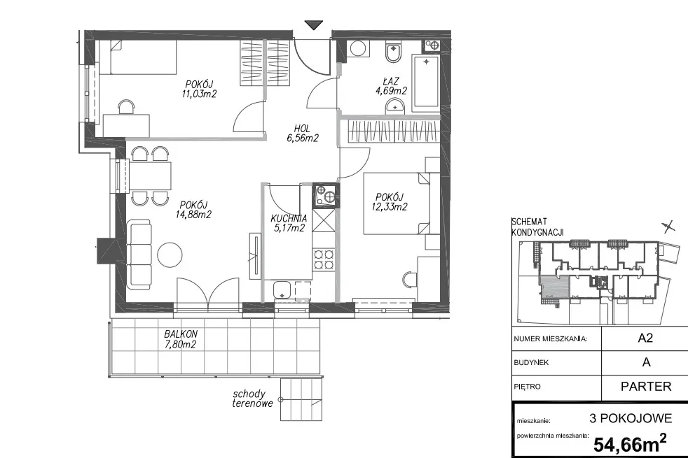 Bezpośrednio 3 pokoje z ogródkiem 179m2 