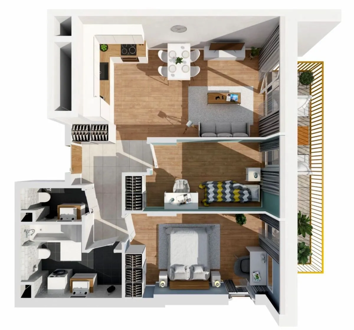 Apartament, ul. Drwęcka