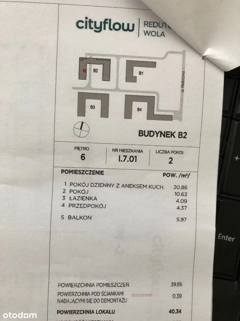 Sprzedam mieszkanie 2 pokojowe Wola - Redutowa