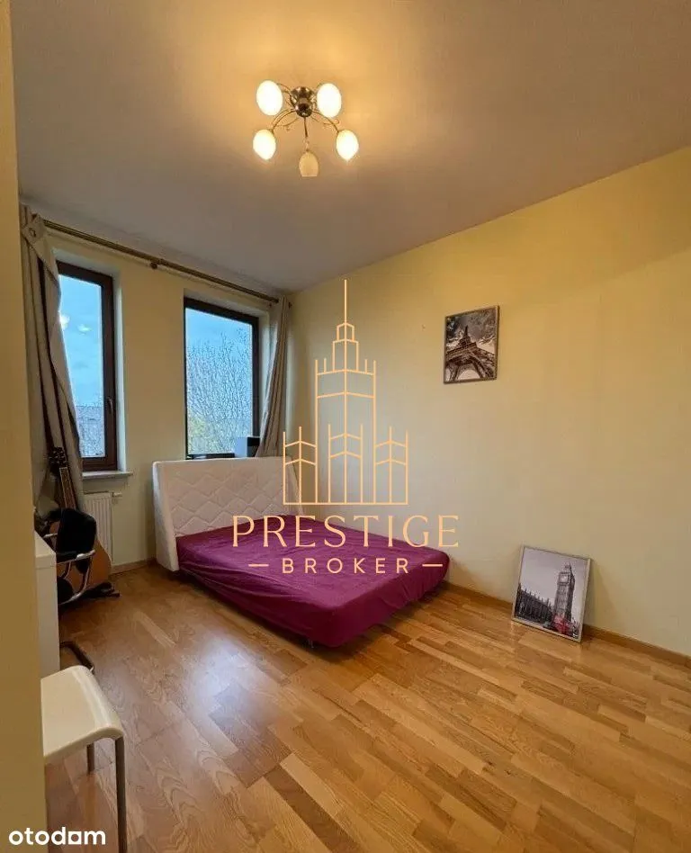 Przestronny apartament z widokiem na tor Stegny!