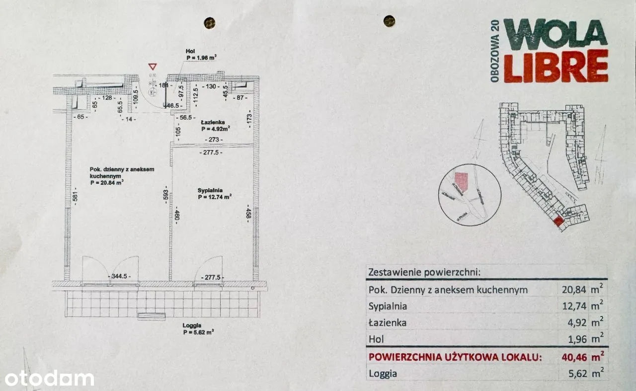 OBOZOWA, 2 pok., komórka, parking, BEZPOŚREDNIO