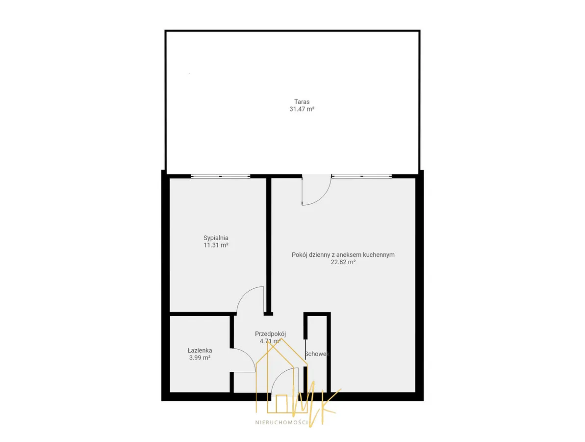 2 pokoje/ taras 31m2/Bródno/ tramwaj/parking 